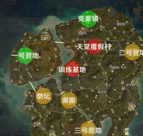 绝地求生刺激战场热情雨林高级资源点位置在哪 高级资源点分布坐标汇总[多图]图片4
