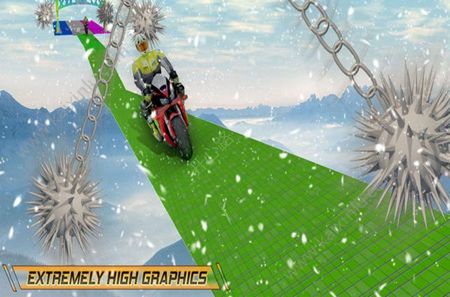 不可能的摩托车轨道中文游戏安卓版（bike impossible tracks race）图片2