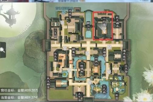 楚留香手游11月22日坐观万象打坐修炼地点坐标分享[多图]