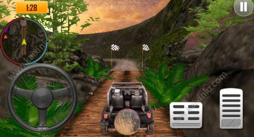 吉普车冒险安卓版金币apk官方版(Jeep Offroad Adventure Game)图片1