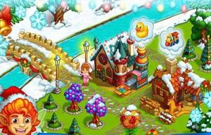 新年梦幻花园安卓版金币钻石中文官方版（New Year Farm）图片1