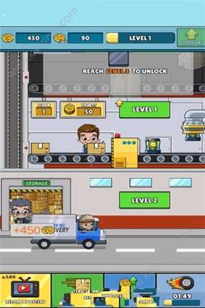 闲置盒大亨金币中文官方版（Idle Delivery Tycoon）图片4