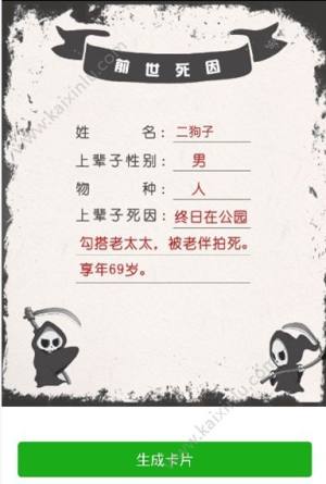 抖音前世死因游戏在线玩图片2