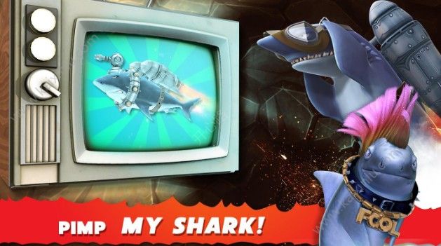 饥饿鲨进化2019最新安卓版淘金热鲨鱼全版图片4