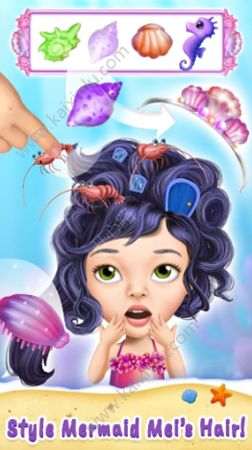 美人鱼神奇的海洋世界手机游戏下载（Sweet Baby Girl Mermaid Life）图片3