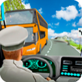 重型山地客车模拟器2018破解版下载无限金币修改版（Heavy Mountain Bus Simulator 2018） v1.0