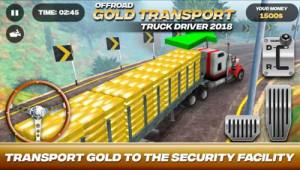 越野黄金运输卡车司机安卓版金币官方版（Offroad Gold Transport Truck Driver）图片2