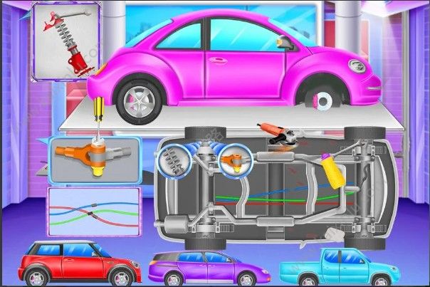 超级汽车清洗手机游戏中文版（Super Car Wash And Fix）图片2