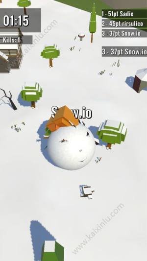 积雪大作战中文游戏官网下载最新版(Snow.io)图片1