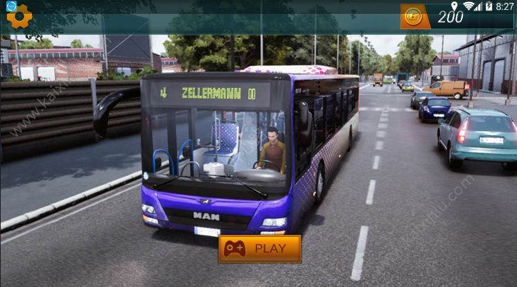 真实公交车模拟3D安卓版金币apk官方版(Real Coach Bus Simulator 3D)图片1