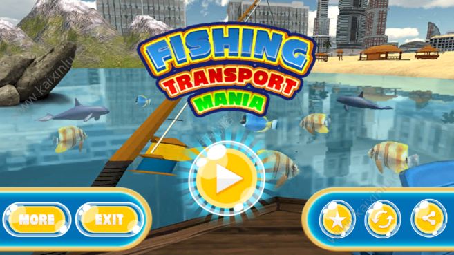 钓鱼运输狂安卓版中文金币正版(Fishing Transport Mania)图片1