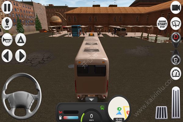大巴车游戏长途自由版安卓版（幼儿园嘉业国际城地图）图片3
