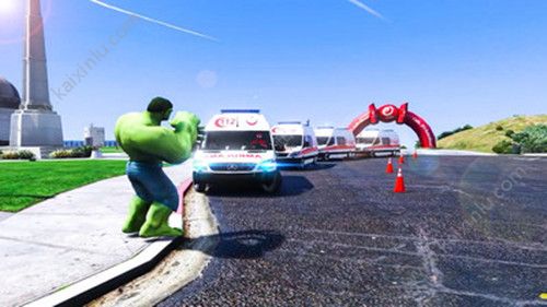 超级英雄救护车救援游戏官方最新版图片3