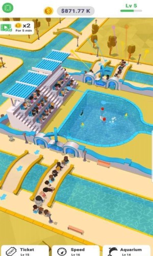 闲置海洋世界游戏官网手机版（Idle Sea World）图片3