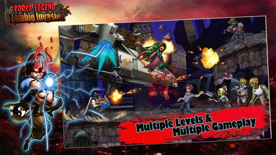 原力传奇僵尸入侵游戏苹果中文版（Force Legend Zombie Invasion）图片2