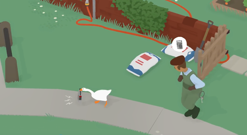 白沐捣蛋鹅农场游戏中文apk（Untitled Goose Game）图片1