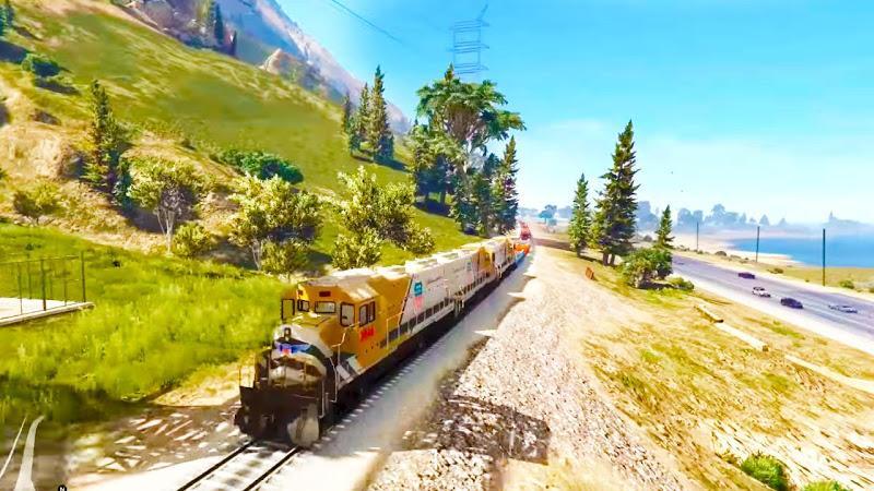 印度小火车模拟器铁轨运输游戏中文版2019（Tiny Indian Train Racing）图片3