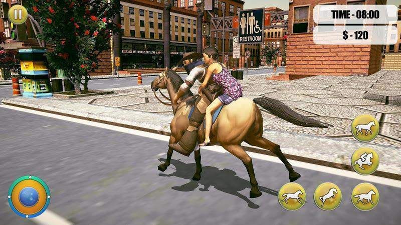 骑马大冒险城市穿梭游戏手机中文版图片1