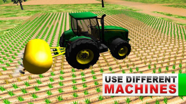 绿色农场拖拉机模拟器游戏中文版apk图片1