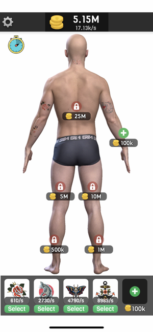纹身模拟器安卓版金币汉化版图片1