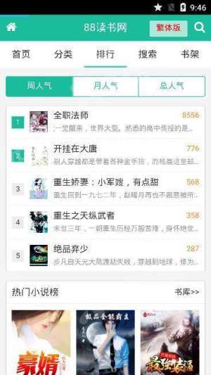 八八读书网免费阅读官网网址入口分享图片1