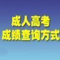 2019成人高考成绩查询入口官方手机版 v1.0