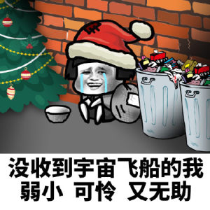 2019圣诞节求礼物表情包高清免费大全图片3