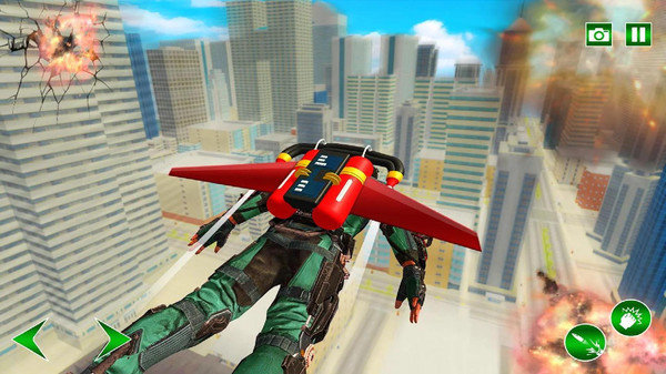飞行英雄模拟器游戏金币汉化版图片3