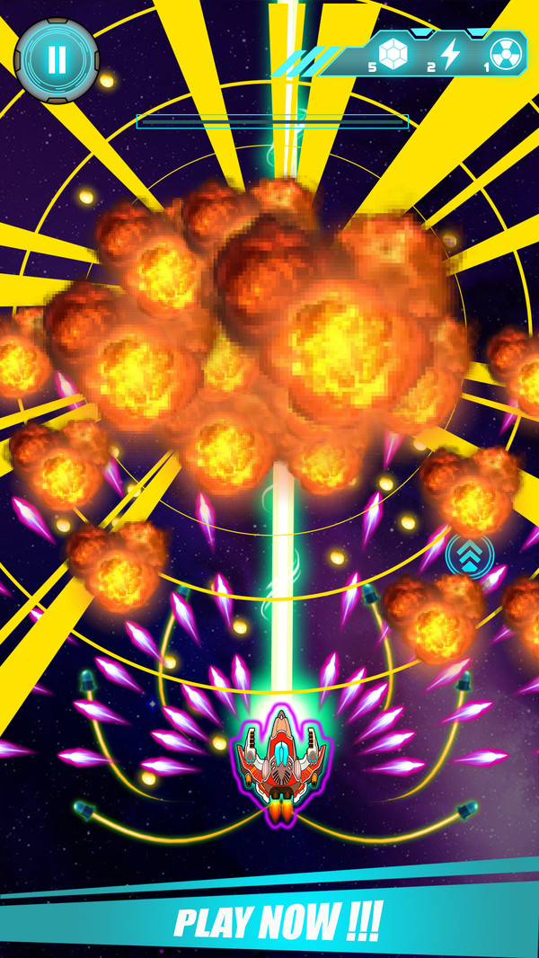 太空飞船终极攻击游戏金币安卓版图片3