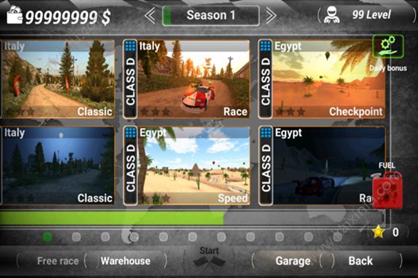 越野赛车模拟HD安卓版金币满级官方版图片2
