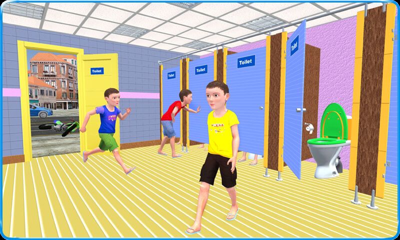 儿童厕所急救指南安卓版金币免费版（Kids Toilet Emergency Pro 3D）图片2