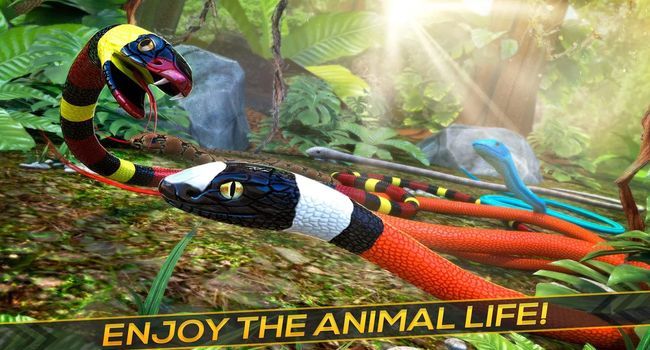 丛林蛇生存自由赛跑游戏官方最新版图片1