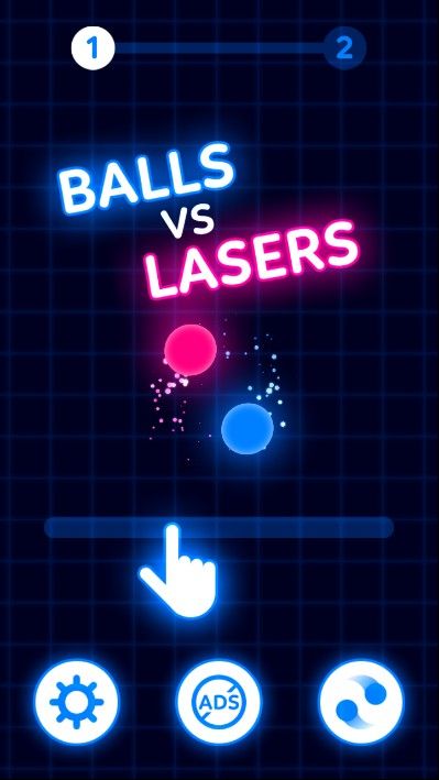 漫天激光雨游戏官方最新版(Balls vs Lasers)图片1