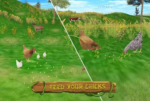 母鸡家庭模拟器甜鸡官方版游戏最新版图片2