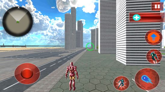 钢铁侠城市飞行救援游戏最新手机版下载图片3