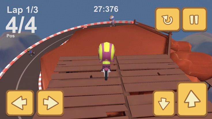 迷你摩托狂野机车比赛游戏官方最新版图片2