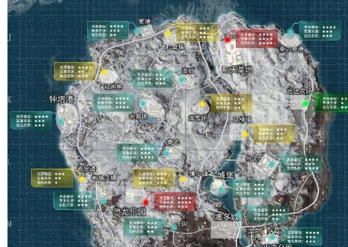 和平精英中雪地地图哪里资源多 雪地地图跳哪最好[多图]