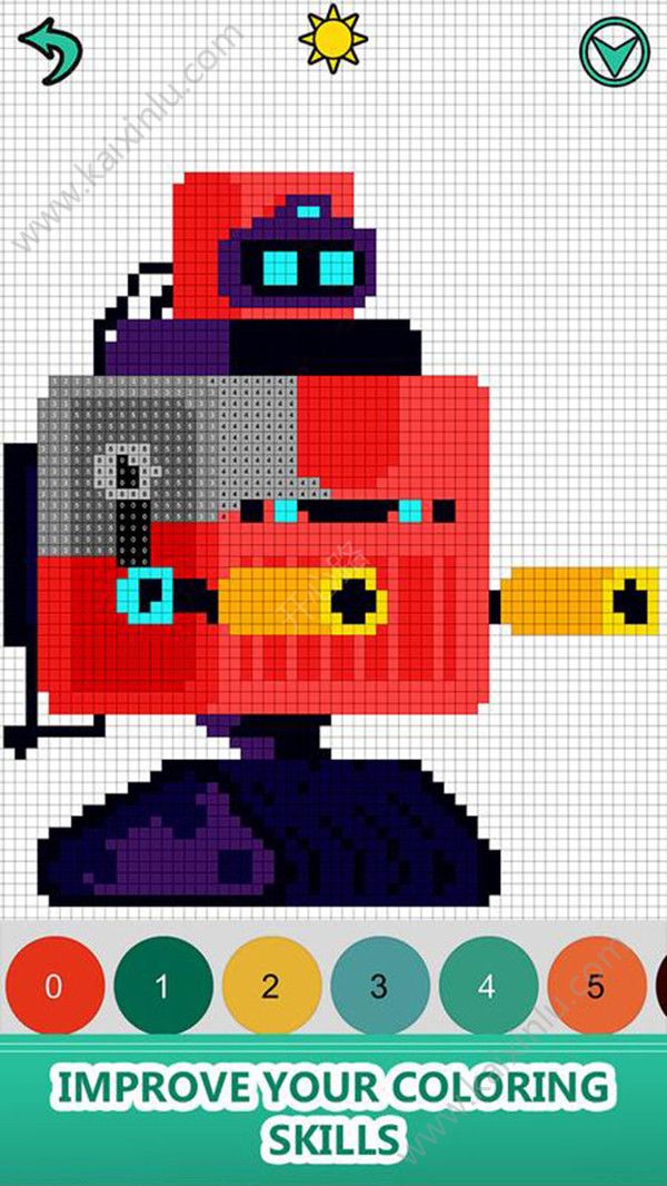 机器人涂色书游戏官方下载安卓版图片3