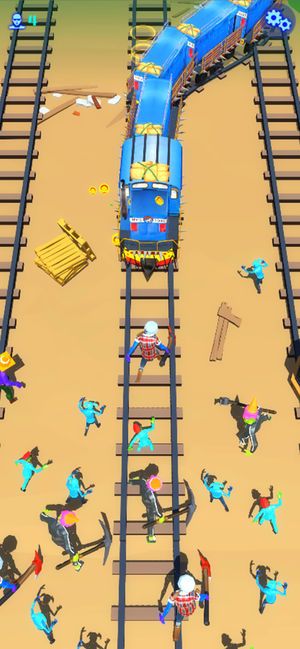 疯狂火车撞僵尸3D游戏官方最新版图片2