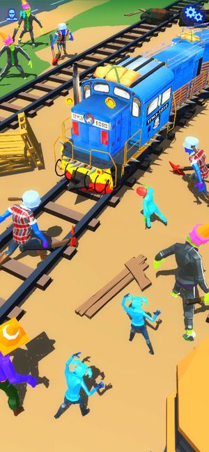 疯狂火车撞僵尸3D游戏官方最新版图片3