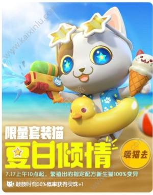 一起来捉妖夏日倾情套装猫配方怎么配 夏日倾情限量套装猫配方详解图片1