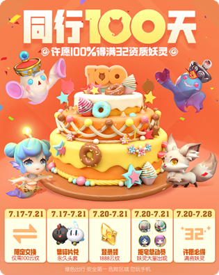 一起来捉妖100天满资质许愿活动有什么技巧？如何需要获得喜欢的妖灵？[图]