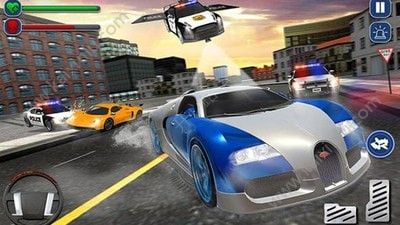 飞车追逐驾驶模拟器警车游戏官方最新版图片1
