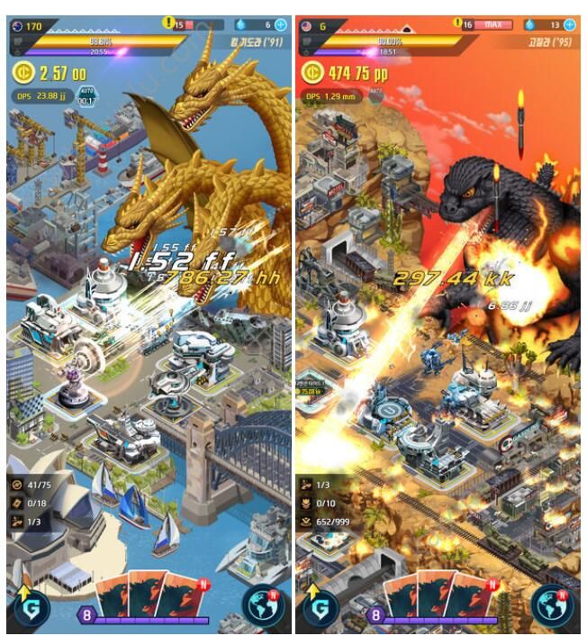 哥斯拉防卫军中文安卓版最新完美升级正式版（Godzilla Defense Force）图片1