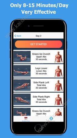 30天腹部减脂app官方手机安卓版（内置视频教程）图片2