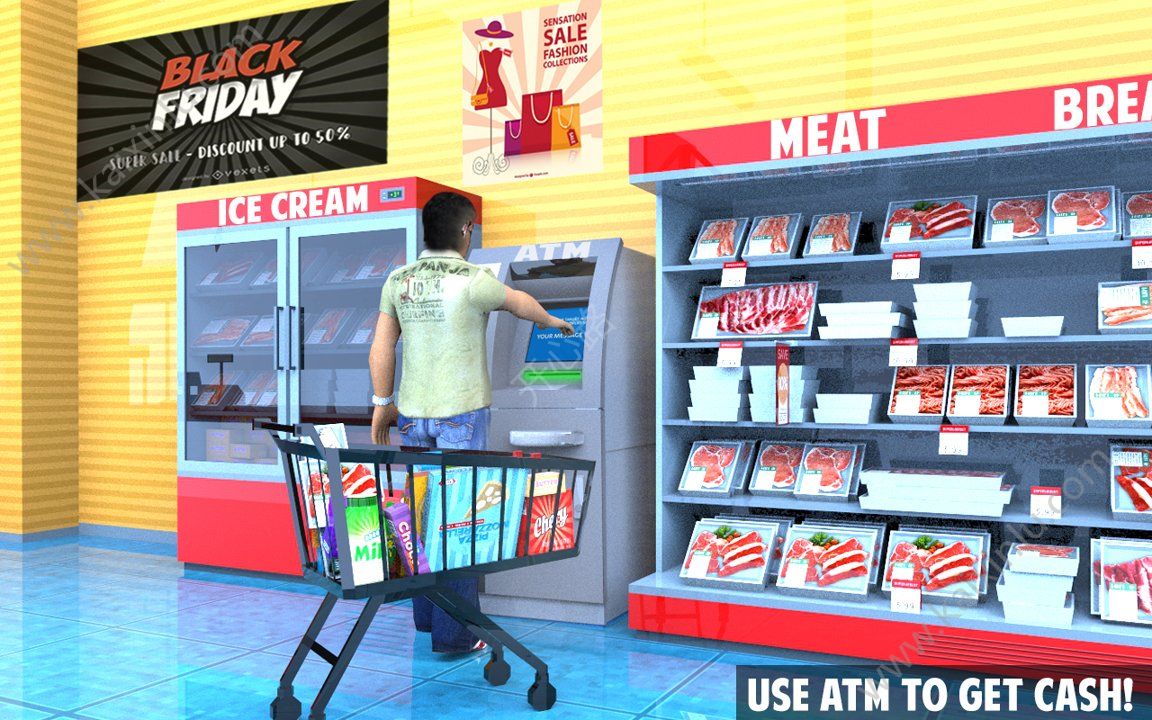黑色星期五销售超市3D游戏官方安卓版图片2
