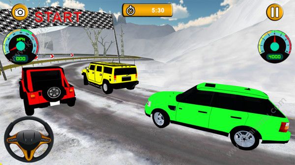 吉普车雪地驾驶游戏最新官方版图片1