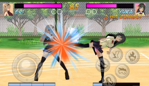 高中女生格斗模拟器手机游戏安装包图片3
