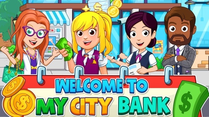 我的小镇银行游戏官方最新版（My City : Bank）图片3