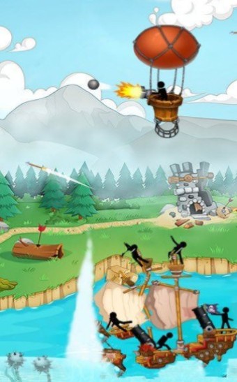 火柴人海盗战争游戏最新版图片1